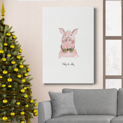 " Farm Christmas Pig "