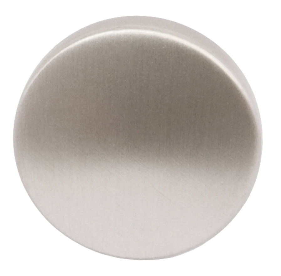 Lancaster 1.13" Round Cabinet Knob, Satin Nickel