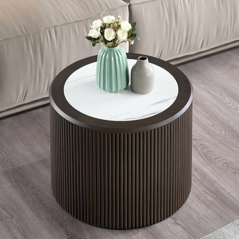 Pattern Round Coffee Table