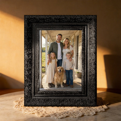 11" x 14" Antique Gold 1PC Pet Picture Frame for Living Room Decor