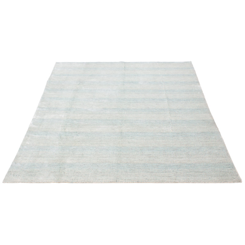 Vontavias One-of-a-Kind 9'2" X 12' New Age Wool Area Rug in Blue