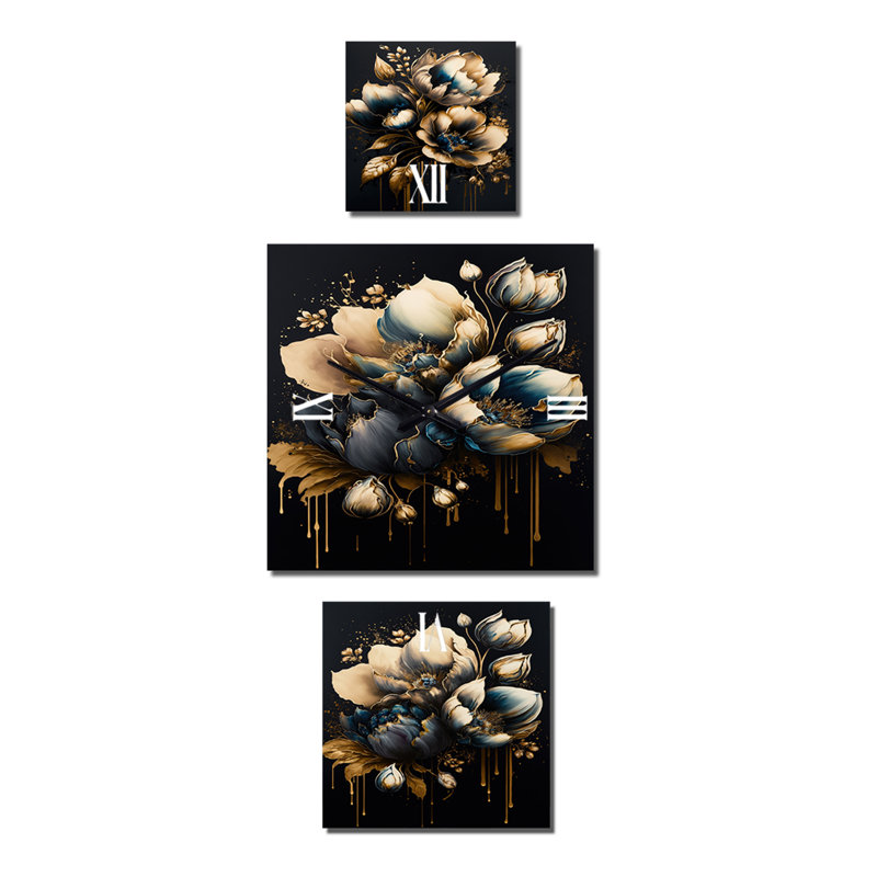 Guiliano Metal Wall Clock