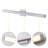 29.75” Brushed Nickel Led Vanity Bar Light Indoor Wall Sconce With Acrylic Shade-720402008-720402020-720402023