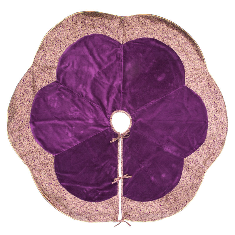 Floral Velvet Tree Skirt