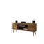 Meuble télé Bradley de 63 po de style Mid-Century moderne à 4 tablettes pour téléviseur de 60 po ou moins-856465383