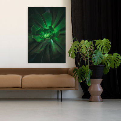 Art contemporain contemporain avec cactus