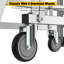 Échelle plateforme en aluminium à 4 marches 375 lb