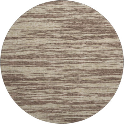 Premium Machine Washable Prisco Brown Rug