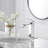 Waterfall Low-Arc Single Hole Bathroom Faucet-106884807