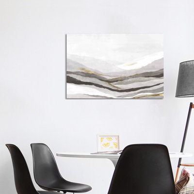 «Far Away Land II Neutral Version» par Eva Watts - impression sur toile tendue