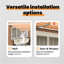 Brayden Studio 200cm D Retractable Door / Window Awning-759536321-759536326