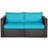 Ariyel Wicker Outdoor Lounge Chair-1974232511