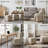 Laney Upholstered Wingback Dining Chairs with Casters-1825956351