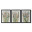 Patch of Wildflowers I - Toile tendue avec châssis sur mesure - 3 pièces-1075990619-1075990597