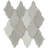 Fleur Viole 11 in. x 12 in. Polished Glass Wall Tile (7.38 sq. ft./Case)-53640824