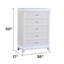 Ensemble de chambre à coucher standard 5 pièces Elmin-625976517