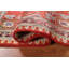 Tapis rouge rétro traditionnel 3 x 5