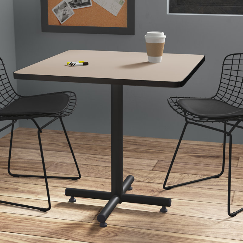 Table de pause carrée de 42" Kobe, 29" H x 30" W x 30" D, Mahogany