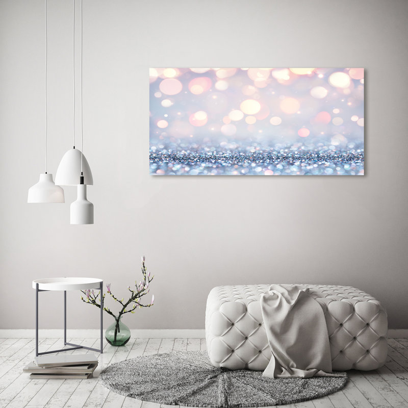 Shiny Background - Wrapped Canvas Print