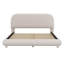 Lit plateforme en tissu d'ameublement Teddy-415501208-415501215