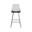 Anjail Upholstered Counter Stool with Metal Frame-1455405841