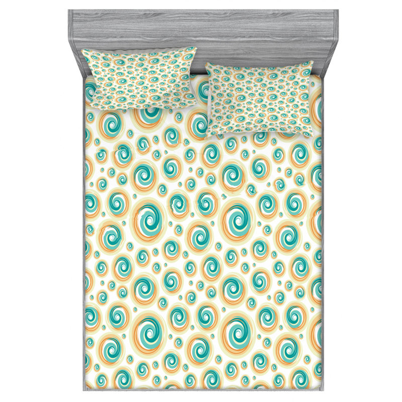 Microfiber Sheet Set, Queen Sheet Set + Fitted Sheet + 2 Pillowcases