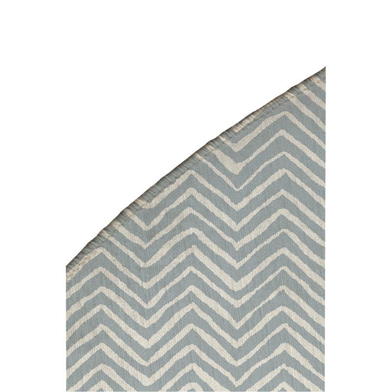 Tapis d'extérieur à chevrons antidérapant, Rond 5 pi