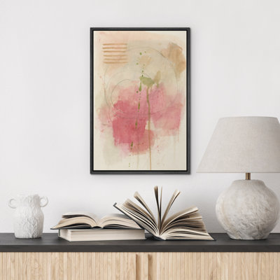 Abstract Wall Art Framed Canvas Print Bedroom Wall Decoration