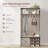 Hall Tree 41.7'' Wide With Bench And Shoe Storage-759447851