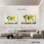 Carte du monde Aliaz Paint Splash-107993130