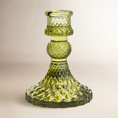 Eliana Glass Candlestick Holder