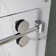 Radiance 66 In. W X 35 In. D X 76 In. H Sliding Frameless Corner Shower Enclosure With Clear Glass