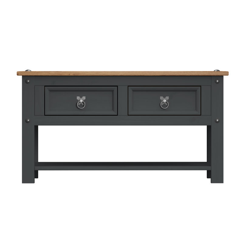 Balmville Solid Wood Coffee Table with Storage