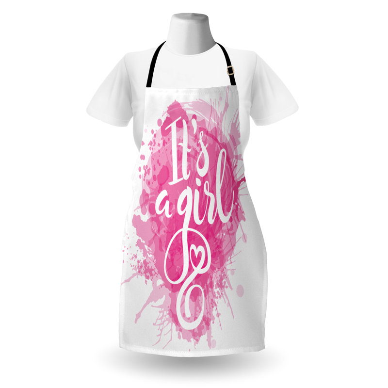 No Pattern Bib Apron