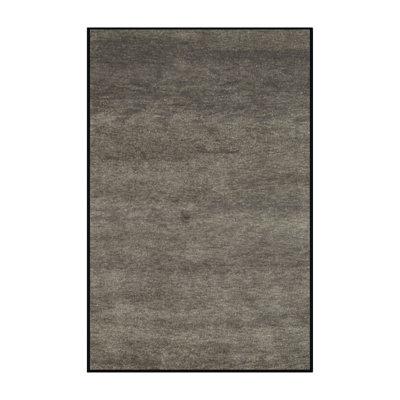 Tapis contemporain gris