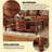 Nut-brown Solid+ Manufactured Wood Rectangular Coffee Table