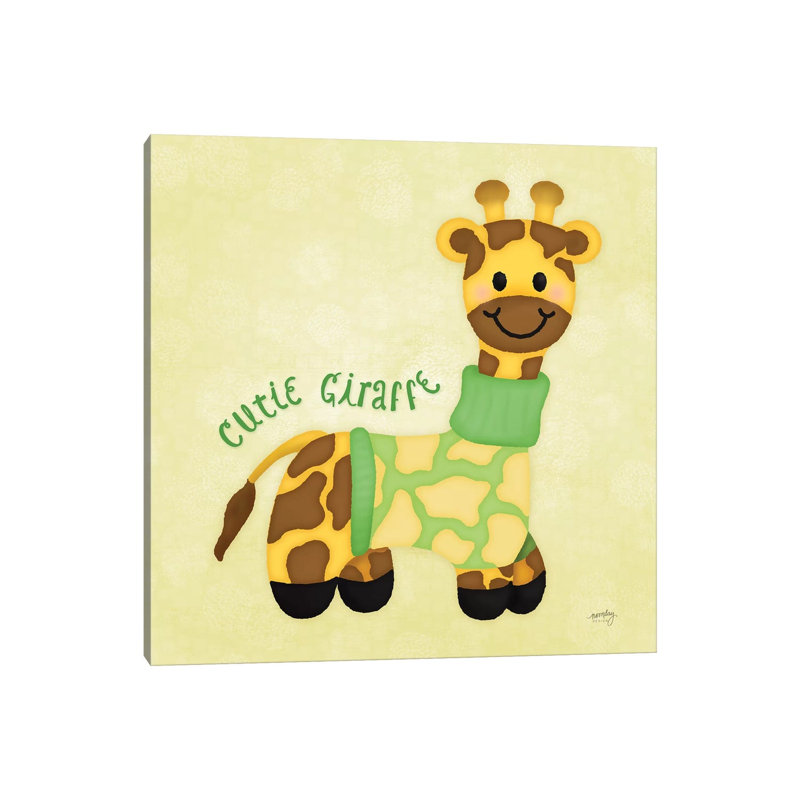 Baby Safari I by Noonday Design - Wrapped Canvas Gallery-Wrapped Canvas Giclée, 45.72 cm H x 45.72 cm W x 3.175 cm D