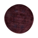 Overdyed One-of-a-Kind 6' 1" X 6' 1" Hand Knotted Area Rug