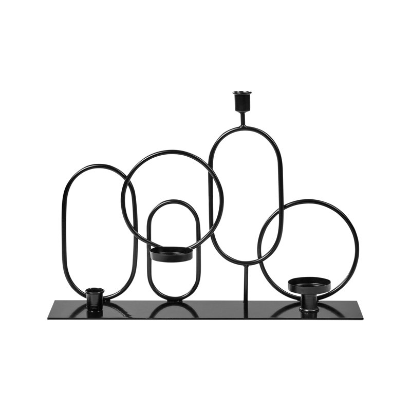 Metal Tabletop Candelabra