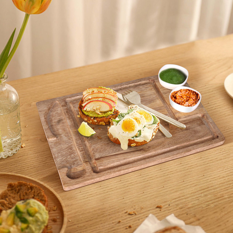 Logan Mango Wood Cutting/Serving Board