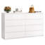 Commode double 8 tiroirs l 55,1 po-238303116