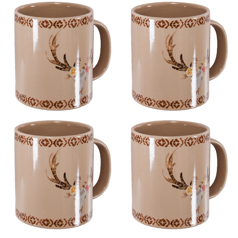 Desert Skull Ceramic Coffee Mug