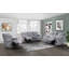 Fauteuil inclinable oscillant, gris-59828407