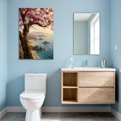 Plantes et fleurs, paysage de bord de mer