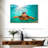 Maui Green Turtle Canvas Print-335481069