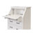 Abby Modern Wood Drop-Lid Secretary Desk - White
