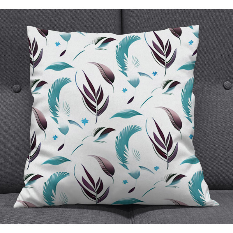 Throw Pillow, 16"H x 16"W, Pillow Cover Only - No Insert
