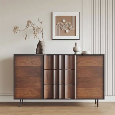 Nordic wall-mounted sideboard