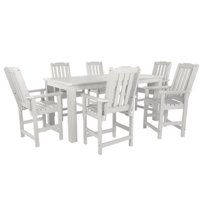 Ensemble de salle à manger rectangulaire pour 6 personnes Midwest