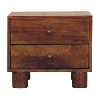 45cm W Solid Wood Bedside Table